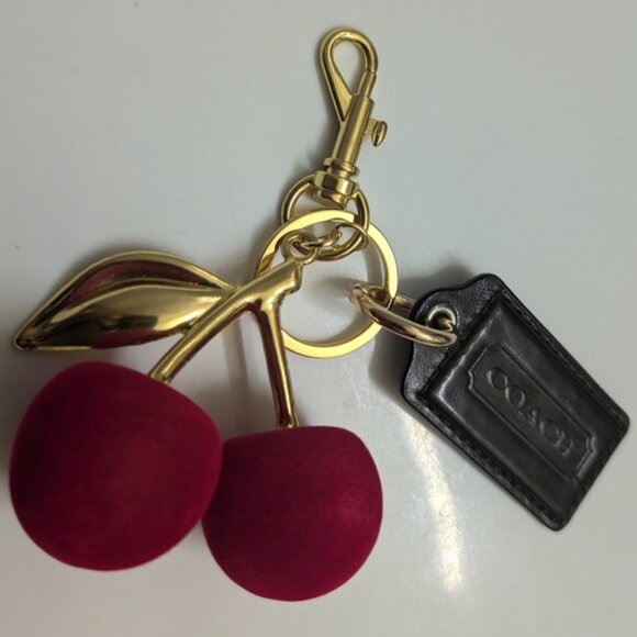 Cherry Bag Charm + Hang Tag Keychain Se - Picture 11 of 14